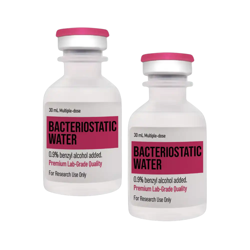 pbs vs bac water BAC Water Peptide Reconstitution Solution 30 ML